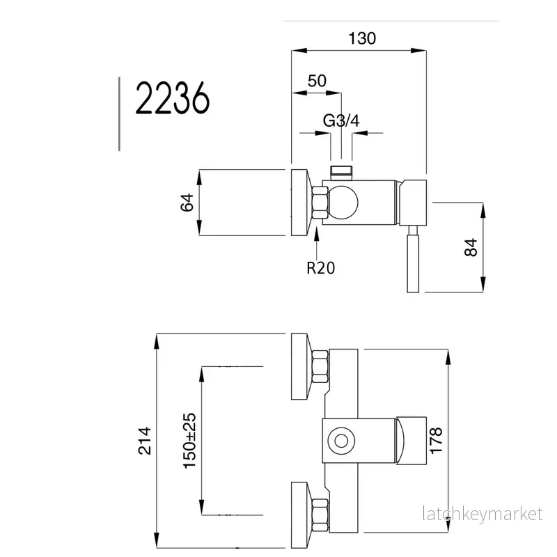 Duschblandare Kobuk 2236 - Bild 2