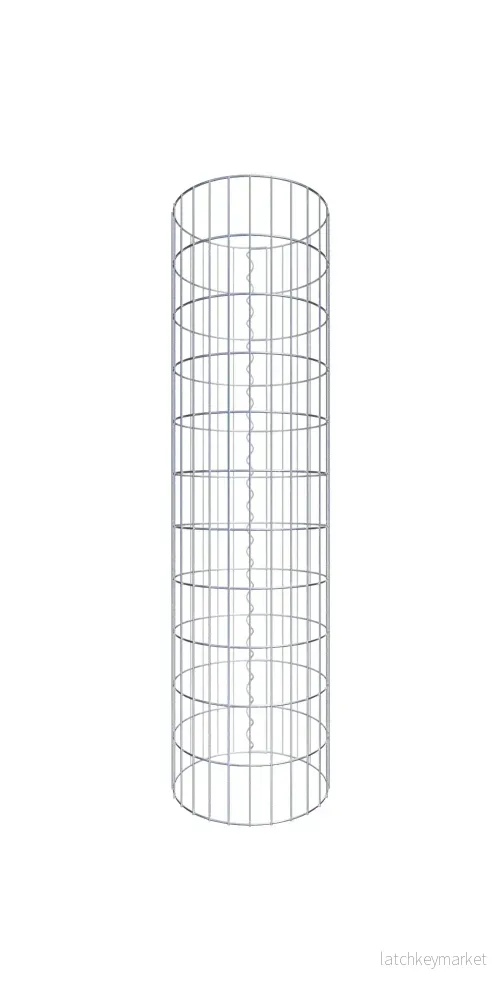 Gabionpelare diameter 42 cm, MW 5 x 10 cm rund - Bild 3