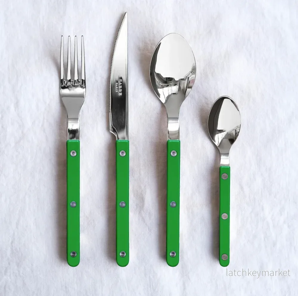 Sabre Paris Cutlery Set Garden Green Sabre Paris Cutlery Set Garden Green