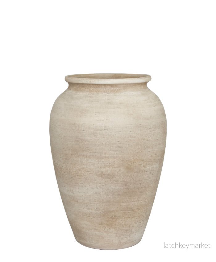 Kruka ELIS Hög brun D21 H51 cm